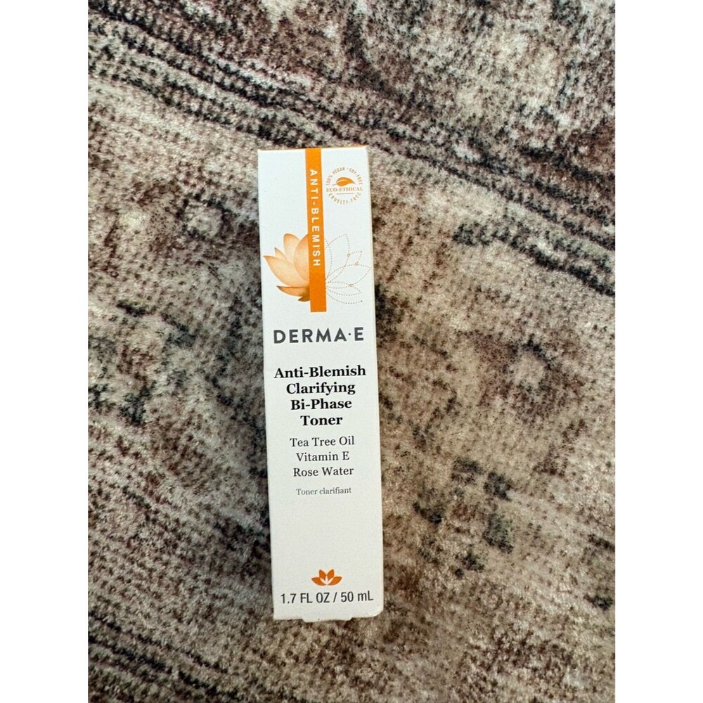 Derma E Anti-Blemish Clarifying Bi-Phase Toner - White & Orange